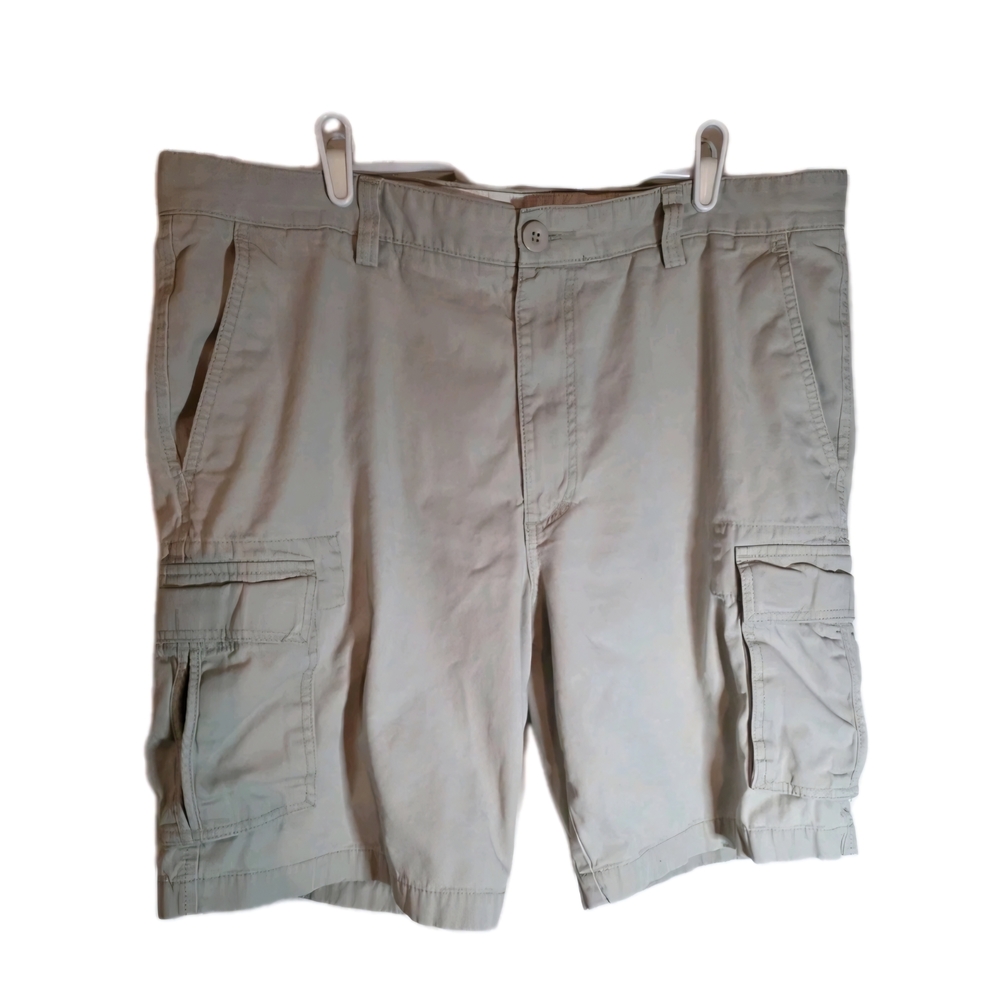 Dockers Men's Cargo Shorts 38 Light Khaki Chino